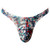 Male Power Your Lace Or Mine Bong Thong Geometric L/XL