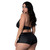 Lust Fetish Thalia Black Queen Size
