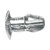 Master Series Dicked Clear Hollow Anal Plug Medium