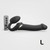 Strap-On-Me Multi Orgasm Bendable Strapless Strap-On Black Large