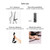 Strap-On-Me Multi Orgasm Bendable Strapless Strap-On Black Large