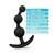 Anal Adventures Platinum Silicone Small Anal Beads Plug Black