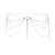 Bijoux Indiscrets Magnifique Chain Waist Jewelry Silver