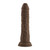 FemmeFunn Vortex Turbo Shaft 2.0 8 in. Vibrating Rotating Dildo Brown