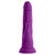 FemmeFunn Vortex Turbo Rabbit 2.0 8 in. Dual Stimulation Vibrating Dildo Purple