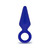 Luxe Candy Rimmer Small Silicone Anal Plug Blue
