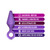 Luxe Candy Rimmer Medium Silicone Anal Plug Purple