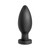 Spark Silicone Anal Plug Medium Carbon Fiber