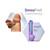 Au Naturel 9.5 in. Magnum Dong Posable Dual Density Dildo Beige