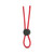 Stay Hard Silicone Loop Lasso/Bolo Cockring Red