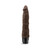 Dr. Skin Vibe 1 Realistic 9 in. Vibrating Dildo Brown