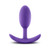 Luxe Wearable Vibra Slim Plug Medium Purple