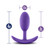 Luxe Wearable Vibra Slim Plug Medium Purple