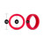 Performance Silicone Go Pro Cock Ring Red