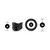 Stay Hard Beef Ball Stretcher Snug 1 in. Black