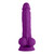 FemmeFunn Vortex Turbo Baller 2.0 8.25 in. Vibrating Rotating Dildo Purple