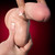 Dr. Skin Plus Thick 8 in. Triple Density Posable Dildo with Balls Beige