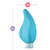 Blush Gaia Eco Caress Bullet Vibrator and Sleeve Aqua