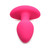 Curve Toys Gossip Pop Rocker Rechargeable Remote-Controlled Silicone Vibrating Anal Plug Magenta