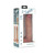 Curve Toys Jock Dual Density 9 in. Silicone Dildo with Balls & Suction Cup Light