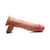 Curve Toys Jock Dual Density 9 in. Silicone Dildo with Balls & Suction Cup Light