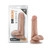 Dr. Skin Dr. Jeffrey 6.5 in. Dildo with Balls Beige