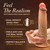 Renaissance Raphael Sliding Foreskin Dildo with Squeezable Balls 9.5 in. Tan