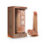 Renaissance DaVinci Sliding Foreskin Dildo with Squeezable Balls 8 in. Tan