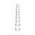 Clarity Elysian Pearls Glass Dildo