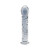 Clarity Seraphic Ripple Glass Dildo