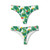 Bonks Tropic Like It's Hot Seamless Thong O/S
