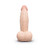 b-Vibe Slipskin Realistic Silicone Dildo 6 in. Girthy Cream