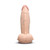 b-Vibe Slipskin Realistic Silicone Dildo 7 in. Girthy Cream