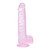 RealRock Realistic 5 in. Dildo with Balls Pink