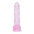RealRock Realistic 5 in. Dildo with Balls Pink