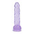 RealRock Realistic 5 in. Dildo with Balls Purple