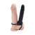 Fetish Fantasy Series Double Trouble Dual Cockring Strap-On With 5.5 in. Dildo Black