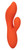 Stella Liquid Silicone Dual Teaser - Orange