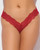 Lana Sheer Lace V-Thong - Red 3X/4X