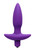 Aria Vibrating Silicone Anal Plug - Small