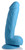 Pop Pecker 8.25 Inch Dildo With Balls - Blue