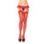 Sheer Stockings - One Size - Red