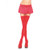 Opaque Thigh Highs - One Size - Red