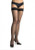 Spandex Industrial Net Thigh Highs - Black