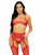 3 Pc Rhinestone Bra Top