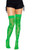 420 Net Thigh Highs - One Size - Green