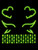 Ayla Adhesive Glow in the Dark