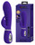 Prescott Super Soft Rabbit Silicone Vibrator - Purple
