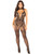 In the Mood Crotchless Bodystocking - Os - Black