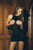 Cupless Mini Dress Black